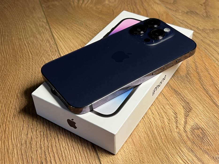 iPhone 14 Pro/ 128GB/ Deep Purple/ Cały Zestaw