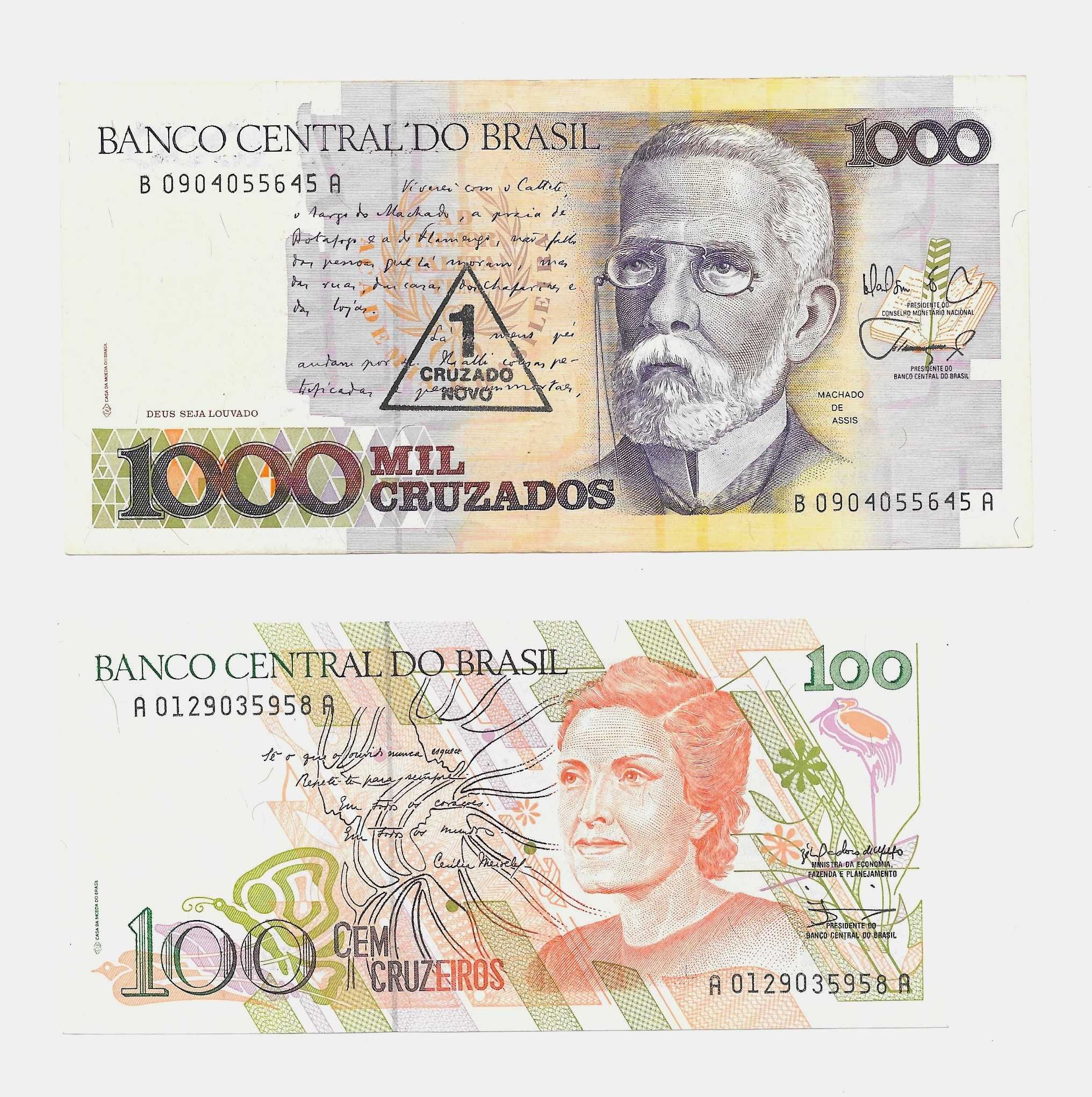 Brazylia 1000 CRUZADOS, 100 cruzeiros