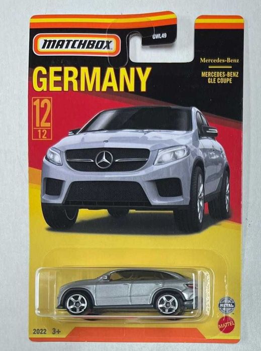 Mercedes Benz Gle Coupe Matchbox Germany