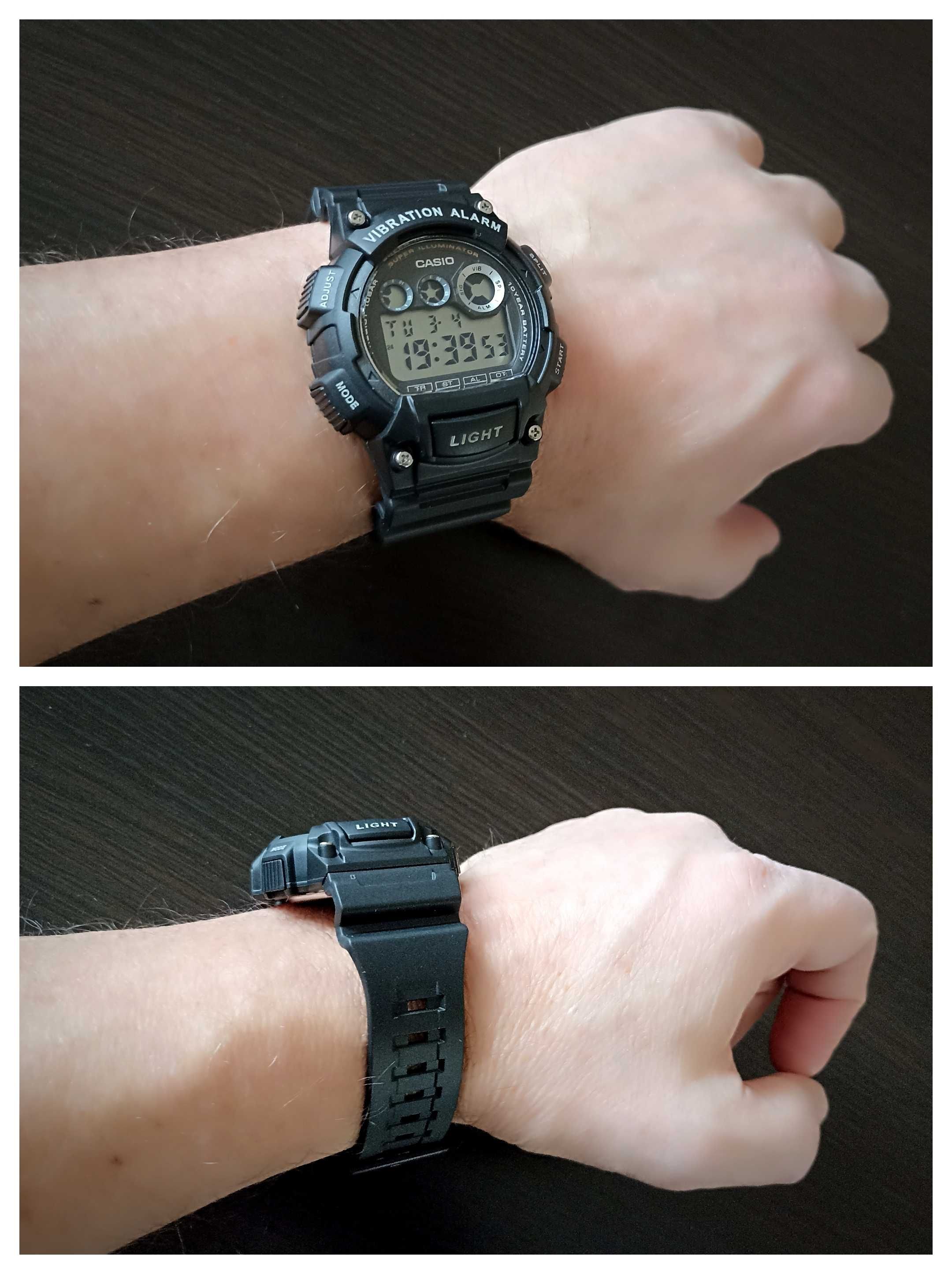 Casio W-735H Вибросигнал/Super illuninator
