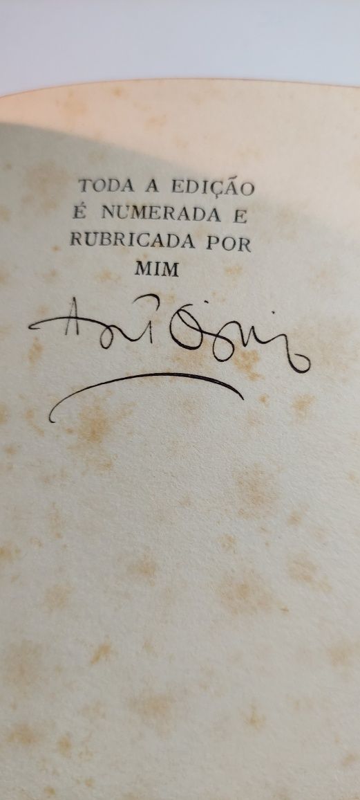 Canções - Antonio Botto (1930, numerado e assinado) Encadernado