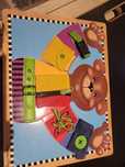 Melissa&doug tablica manipulacyjna miś montessori
