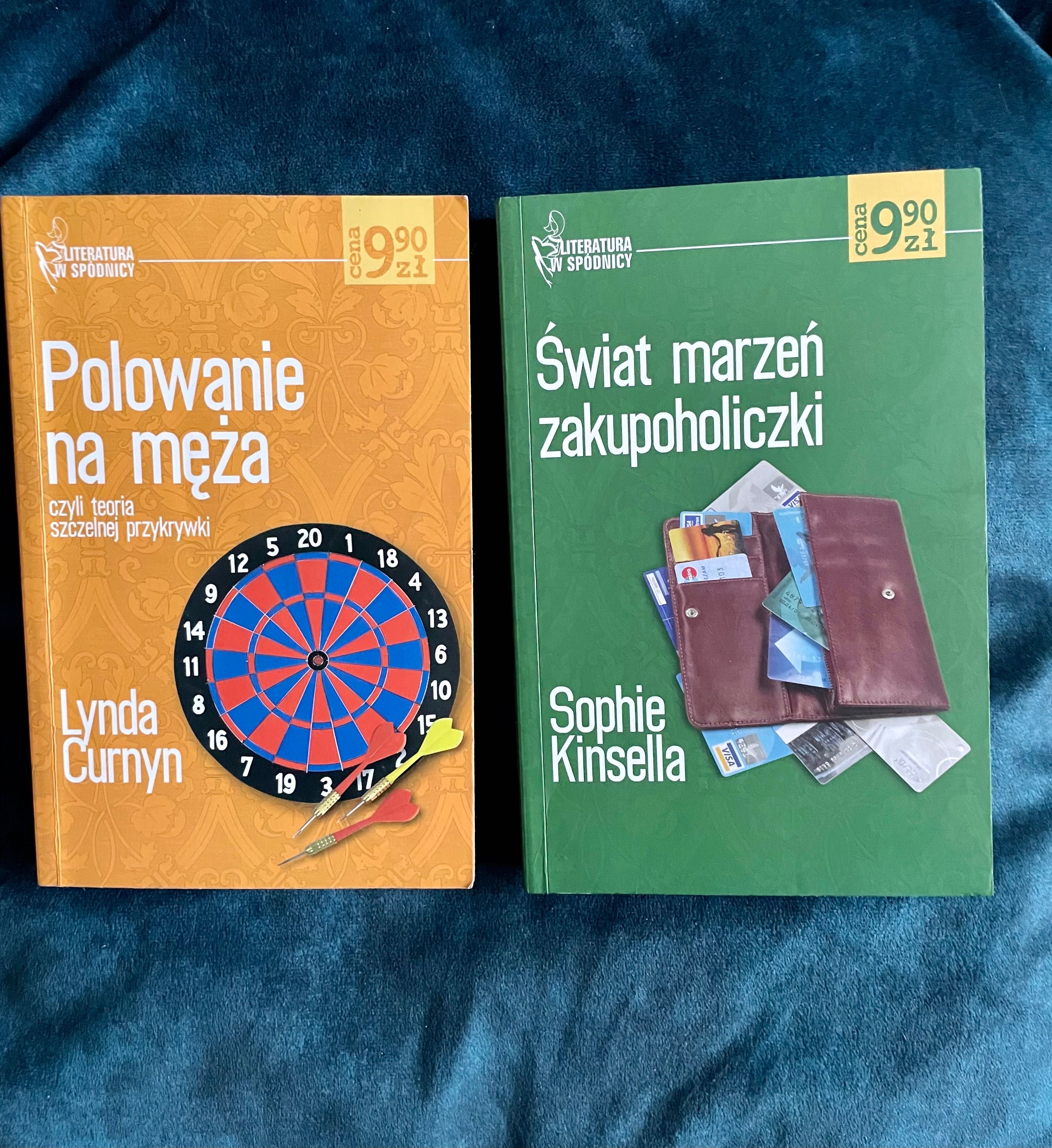 Zestaw: Polowanie na męża i Świat marzeń zakupoholiczki książki