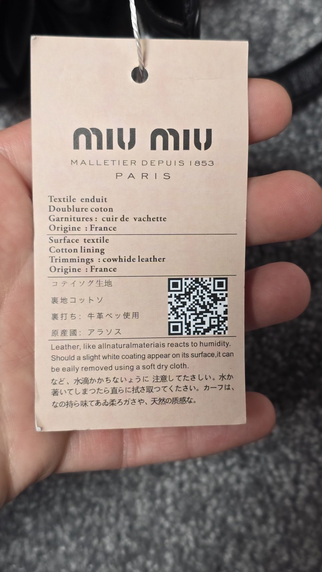 Torebka miu miu mała