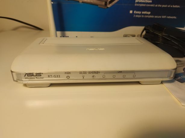 Router wifi ASUS RT-G32 + zasilacz