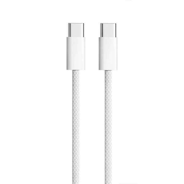 Kabel 1m USB-C USB-C do ładowania IPhona 15, 15 PRO, 16  2x USB typu C