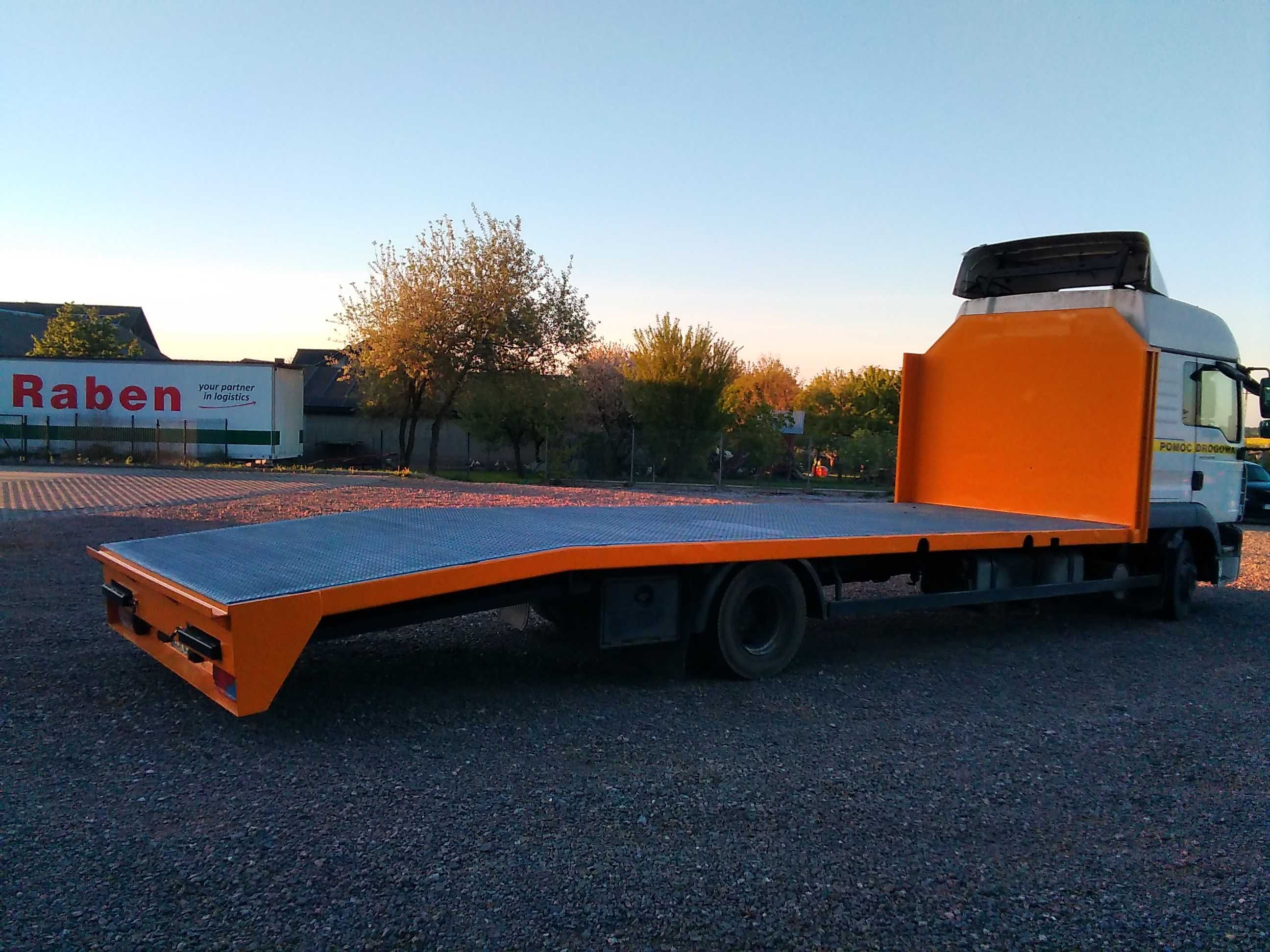 Man TGL 12.240 EURO 5 Pomoc Drogowa Laweta Autolaweta DMC 12T Ład 6,5T