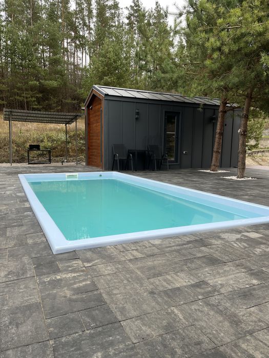 Баня, чан, будиночки для відпочинку, рибалка.