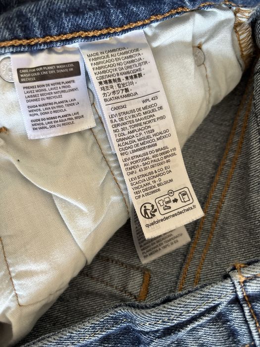 Calçoes ganga Levis