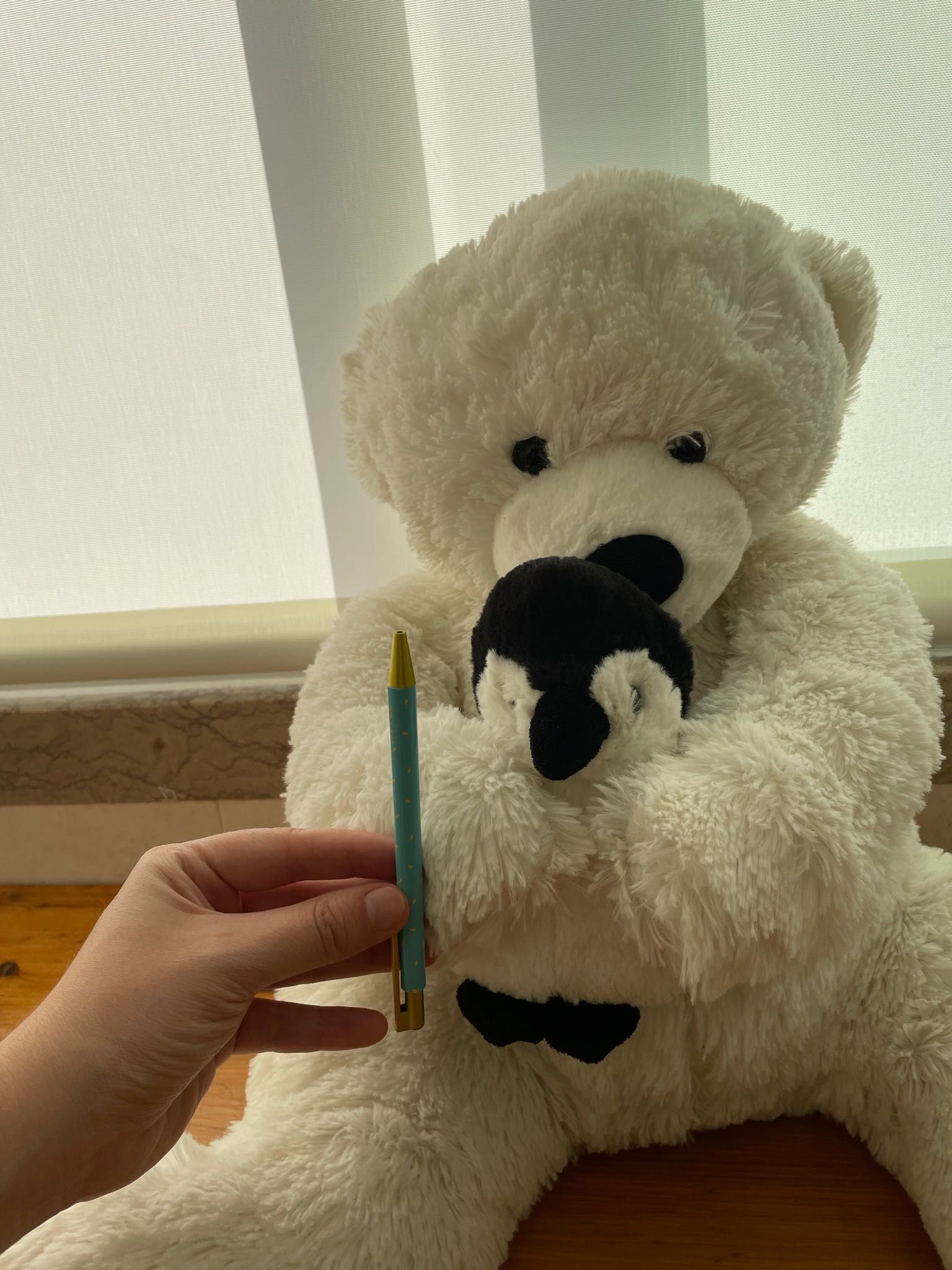 Peluche Urso e Pinguim