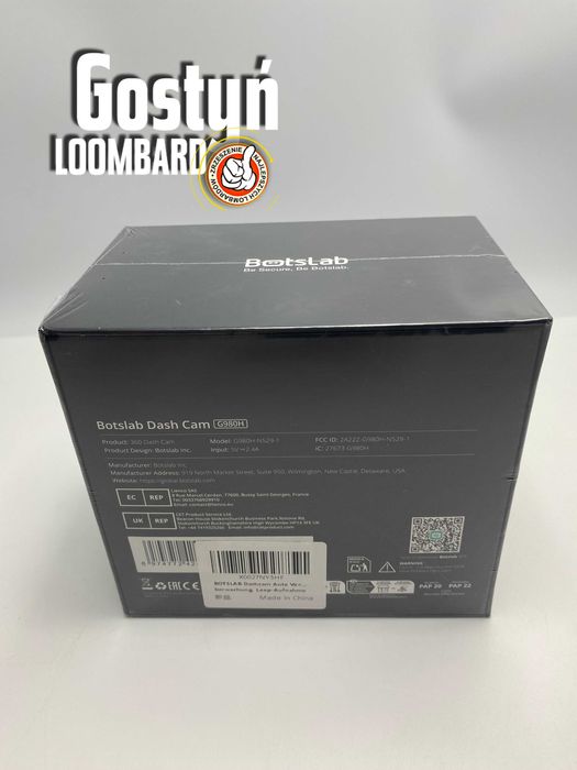 od Loombard Gostyń Wideorejestator Samochodowy BOTSLAB G980H