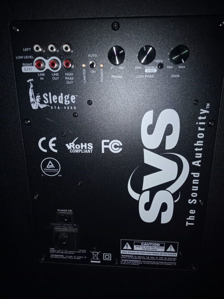Subwoofer svs pb12 nsd zamiana