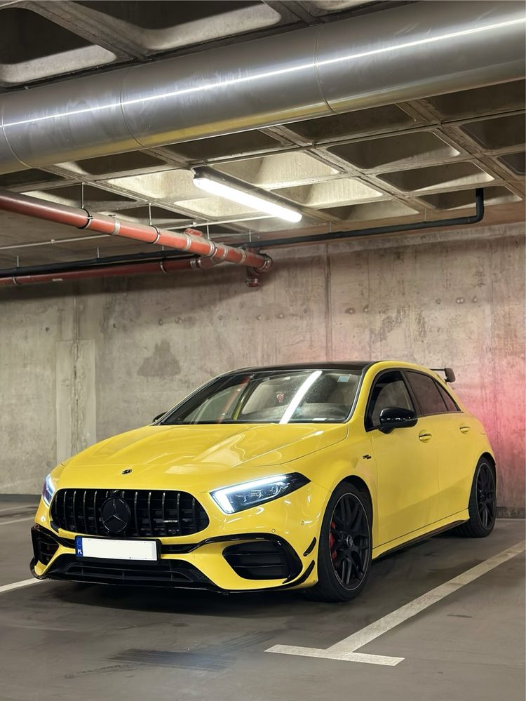 Wynajem MERCEDES A35 / A45 AMG Wypozyczalnia aut sportowych Wrocław