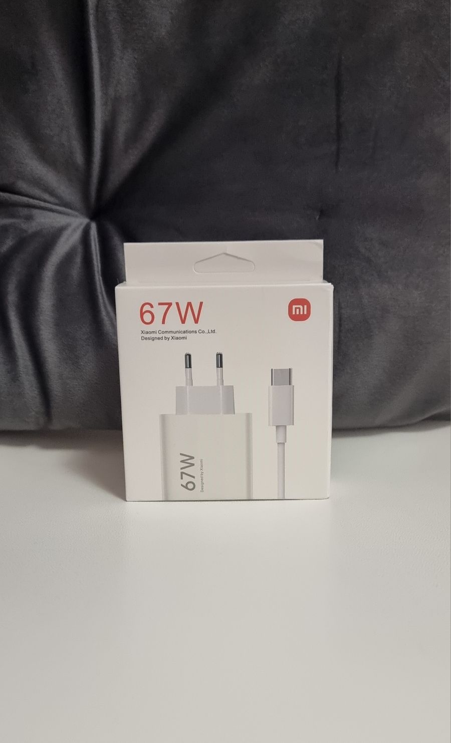 Oryginalna ładowarka Xiaomi 67w  kabel usb-c w zestawie