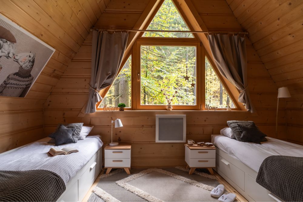 Wolne od 2.01.26 ZAKOPANE domek z bali, z jacuzzi -przy stoku, w lesie