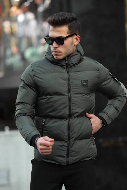 Чоловіча зимова куртка стоун ісланд Stone Island стоун айленд [S-XXL]