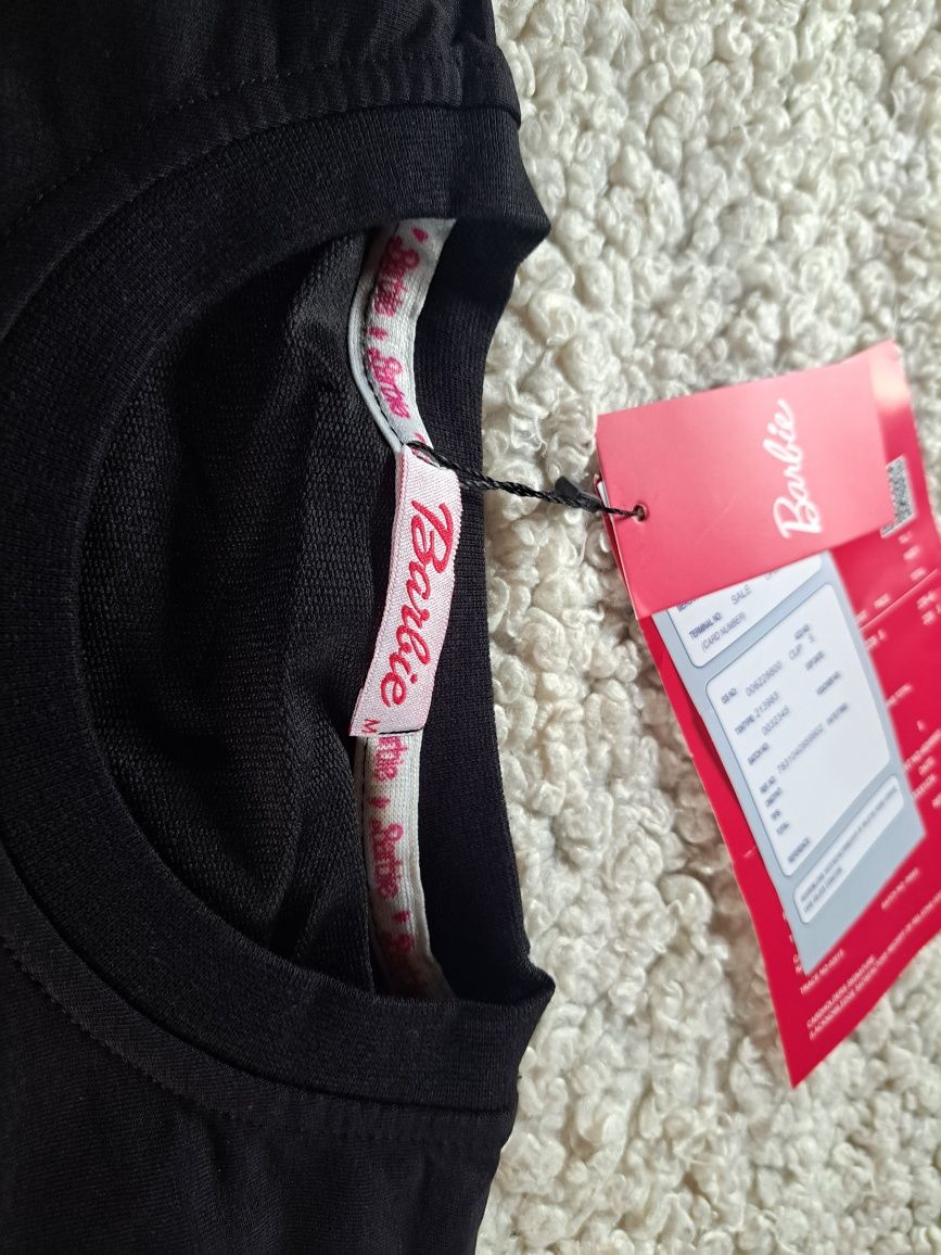Nowa bluza damska Barbie cekiny gwiazda bawełna s m prezent święta