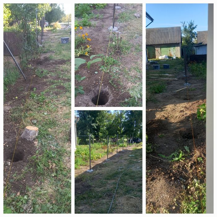 Огорожа, з фундаментом і без