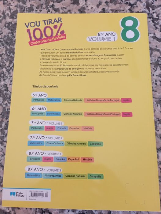 Vou Tirar 100% caderno de revisão volume 1