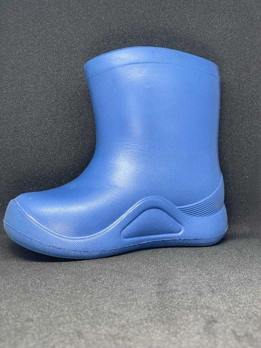 Дитячі гумові чоботи, 20 розмір (150 мм), блакитні з утепленням