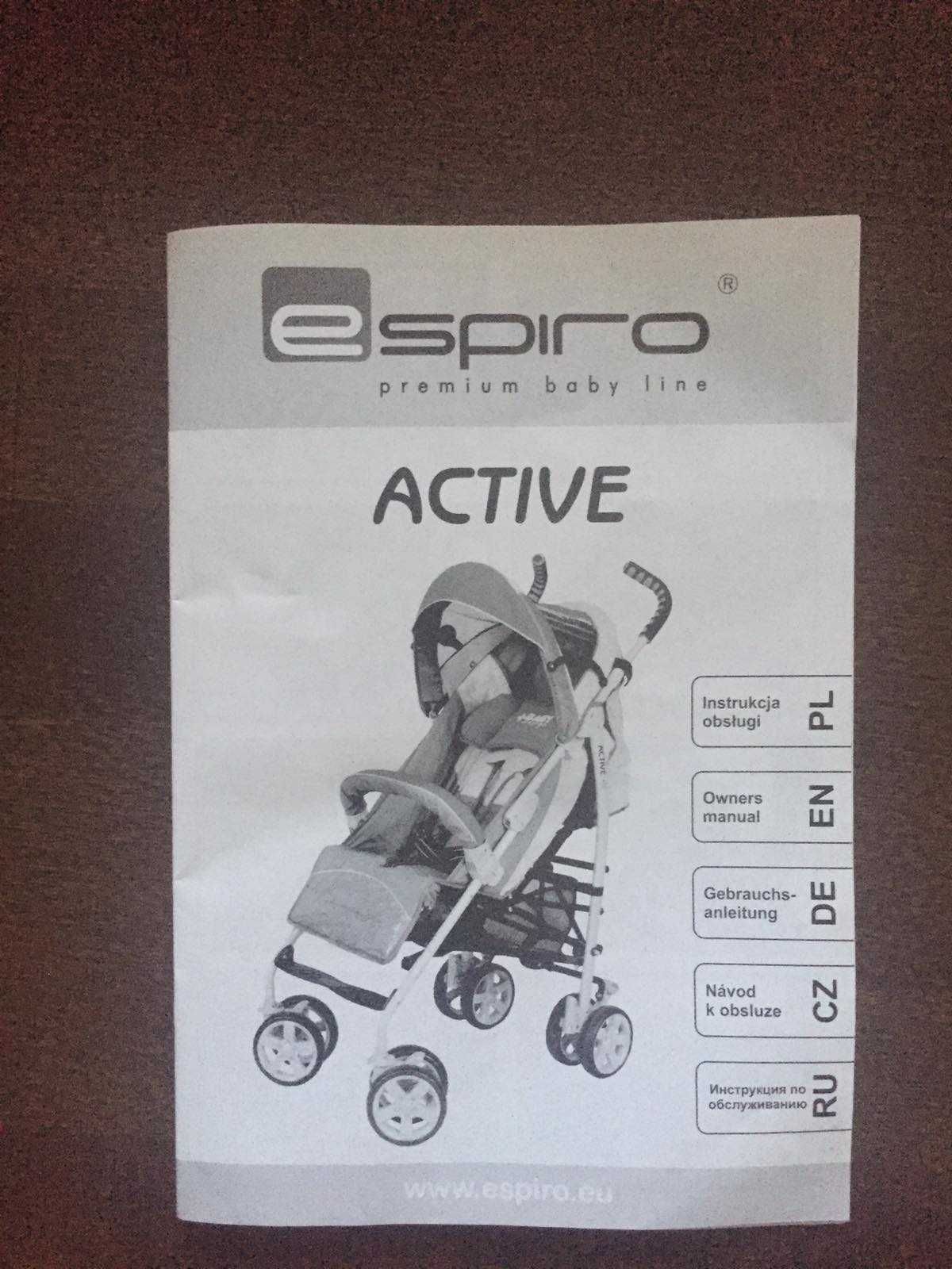 Візок, коляска прогулянкова Espiro Active в ідеальному стані