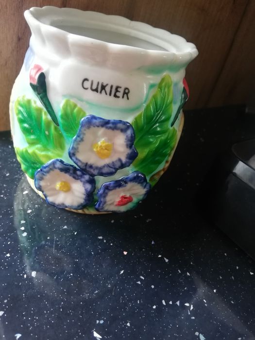 Cukierniczka/cukiernica z kwiatami 3 D