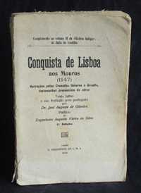 Livro Conquista de Lisboa aos Mouros (1147) 2ª edição 1936