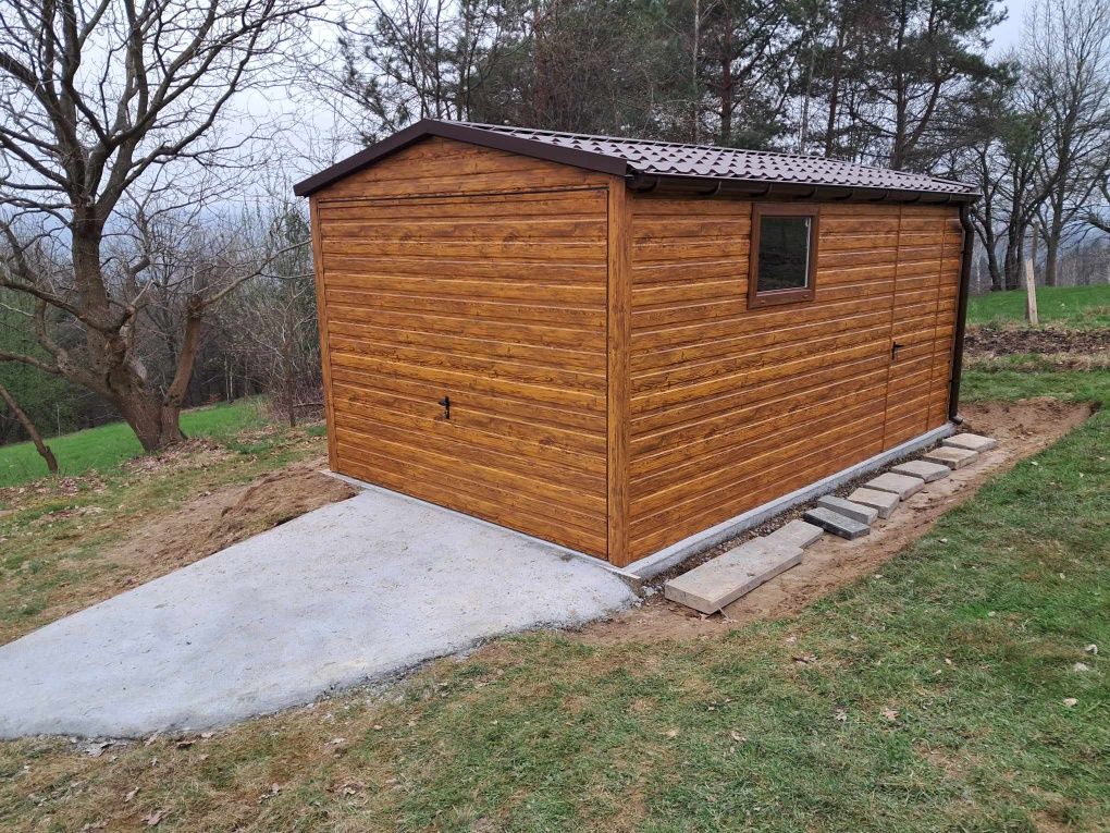 Garaż blaszany 3x5, od producenta