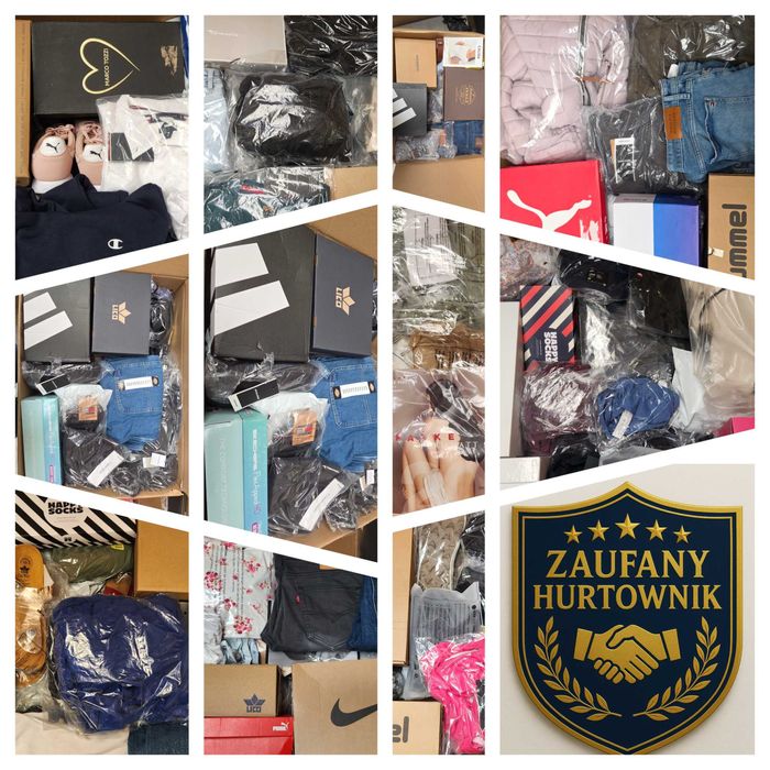 Mały BOX Premium Odzież Markowa hurtowo zwroty Amazon Zalando