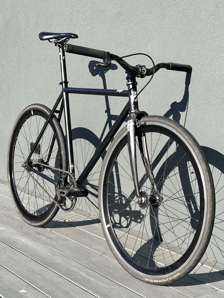 Rower ostre koło fixed gear single speed State Bicycle Cinelli carbon