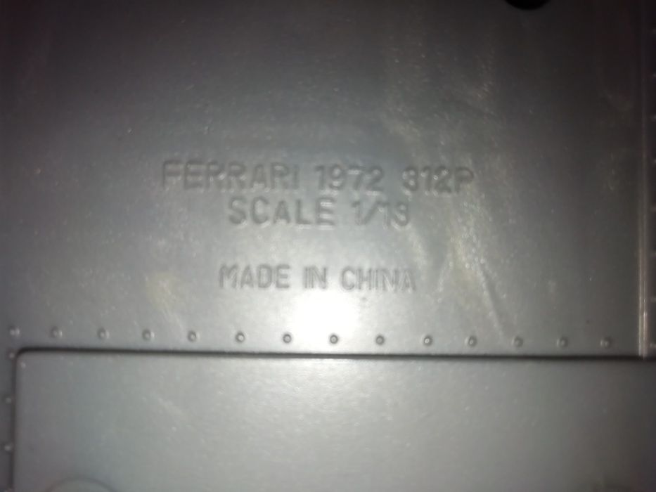 Ferrari 312 PB 1ºTarga Florio 1972 - escala 1/19