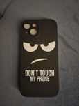 etui case na telefon iphone 15 czarne silikonowe