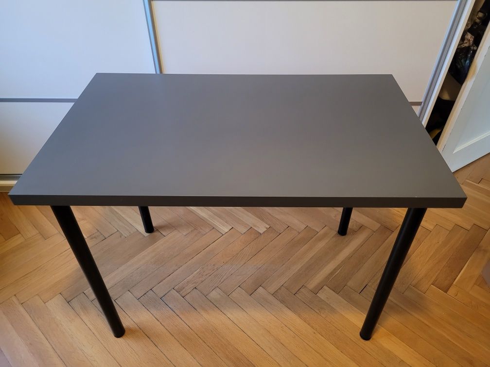 Biurko blat Linnmon 100x60cm wraz z czterema nogami