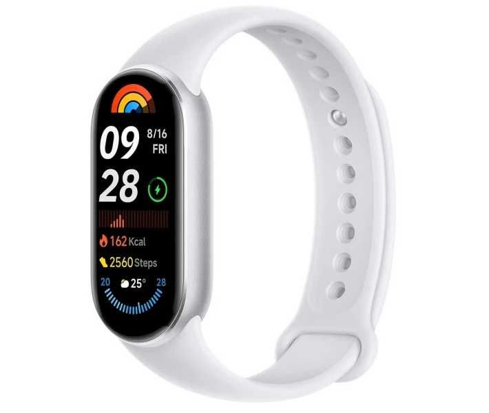 Mi band 9 silver Xiaomi мі бенд 9 Глобальна версія Оригінал