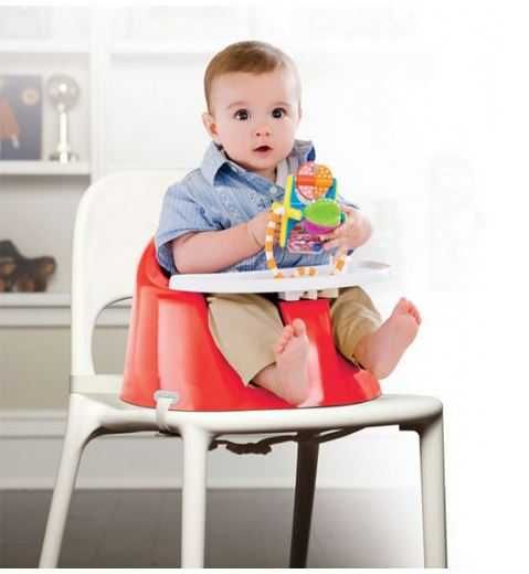 Prince Lionheart bebePOD Flex Plus Baby Seat - cadeira bebe Vermelha