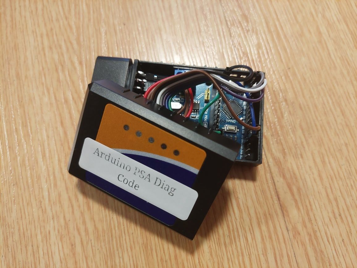Arduino PSA Diag - reconfigurações NAC PSA Peugeot Citroen