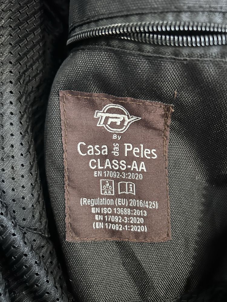 Blusão motard Try Casa das peles