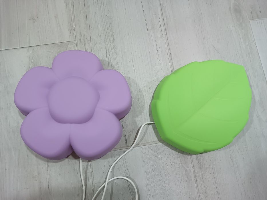 Candeeiros Led Flor e Folha IKEA