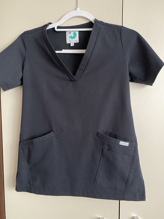 Scrubs medyczny damski XS bluza+spodnie