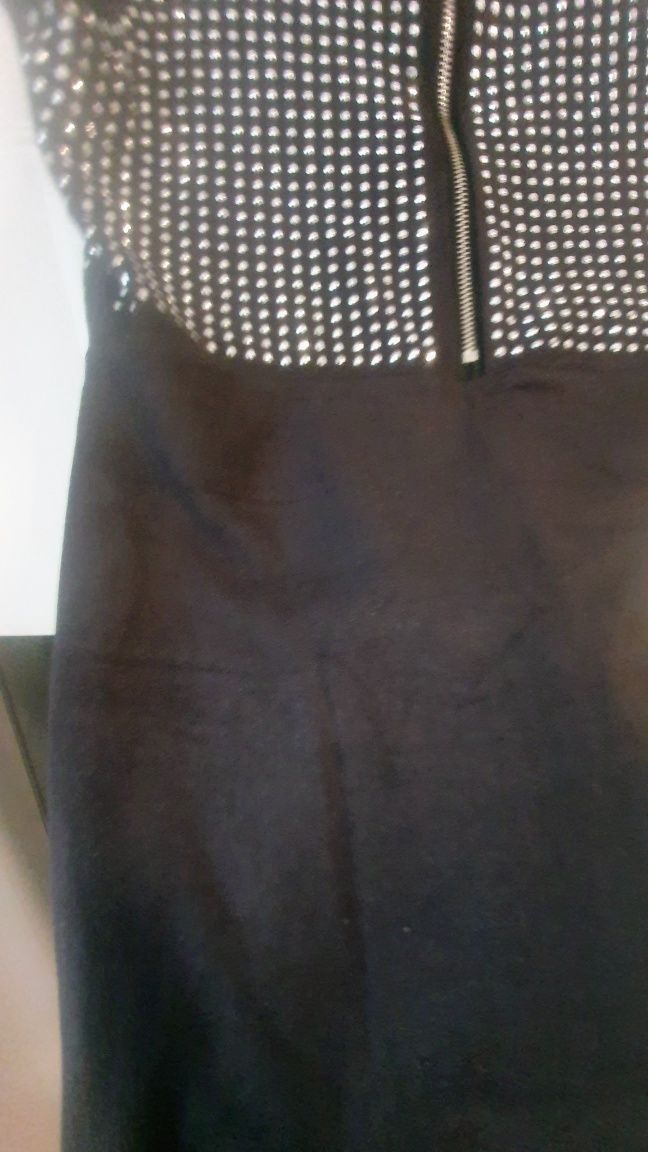 Sukienka Czarna cekiny, mała czarna, mini, sukienka cekiny błyszcząca