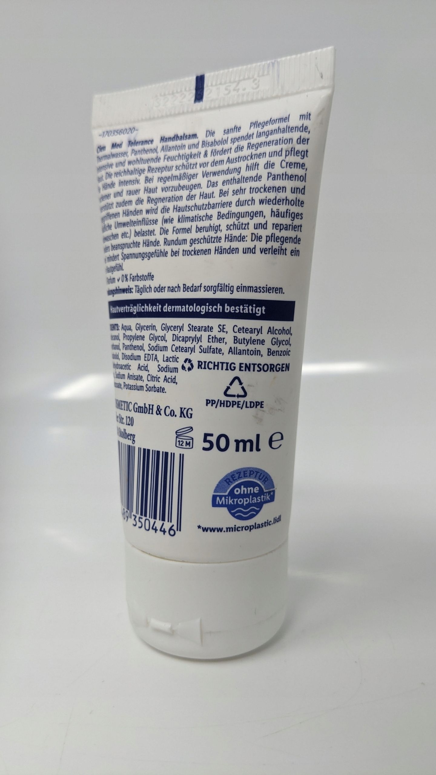 Cien Krem Do Rąk Tolerance 50Ml