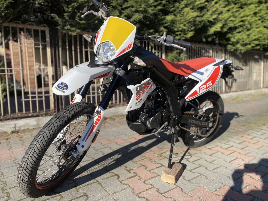 Mondial SMX 125 Aprilia SM 125 sprowadzony z Niemiec Faktura PL