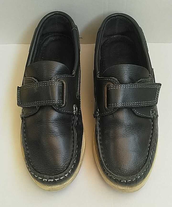 Sapato vela velcro azul 35