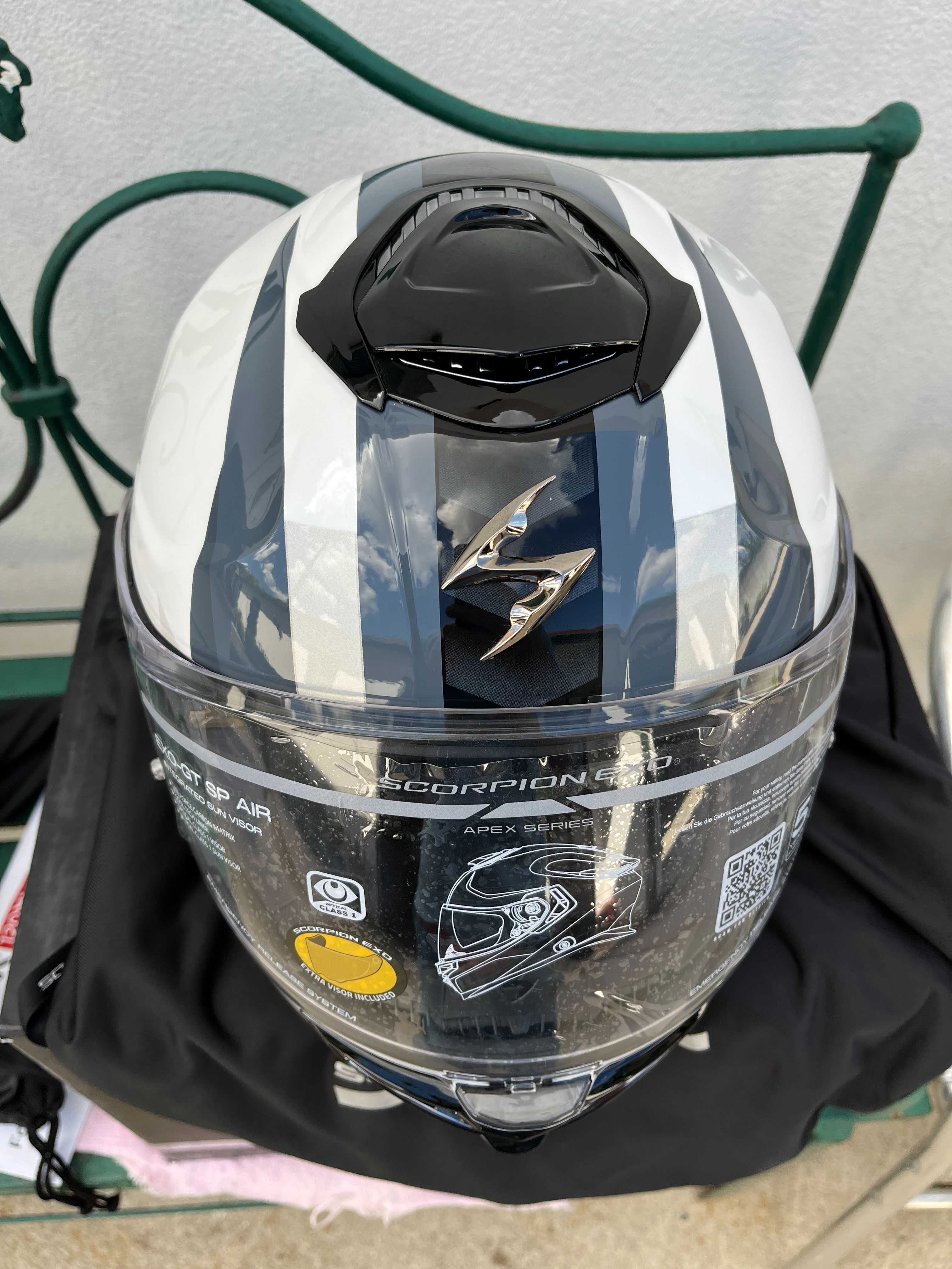 Capacete Integral Scorpion Exo-GT SP Air Touradven