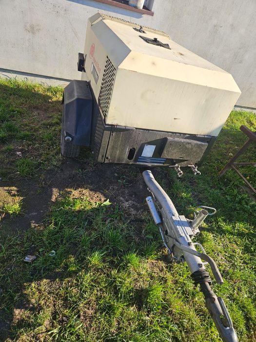 Kompresor śrubowy ingersoll rand 7/41 spalinowy diesel yanmar