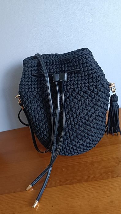 Torba worek czarny