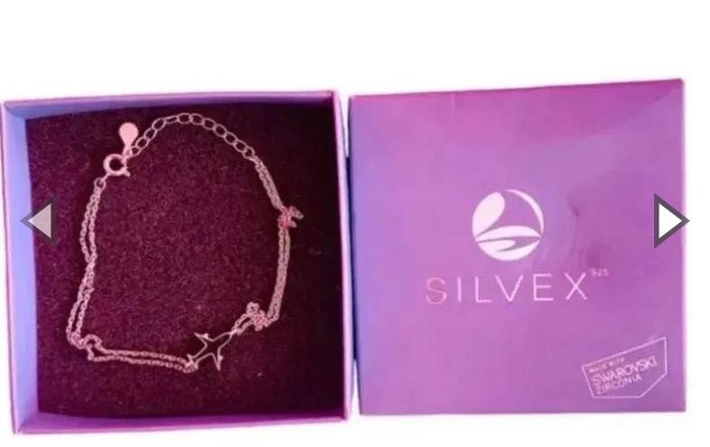 Black friday браслет щасливий літачок 925 проба