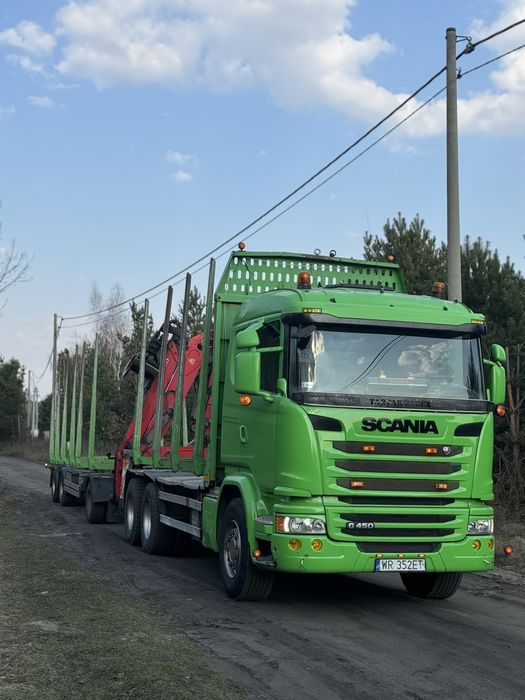 Scania do drewna cały zestaw do lasu do drzewa epsilon