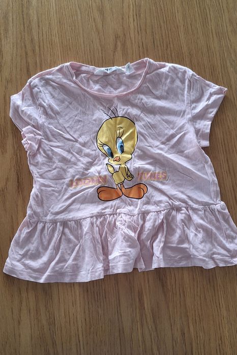 Bluzka z krótkim rękawem T-shirt 110 / 116 H&M