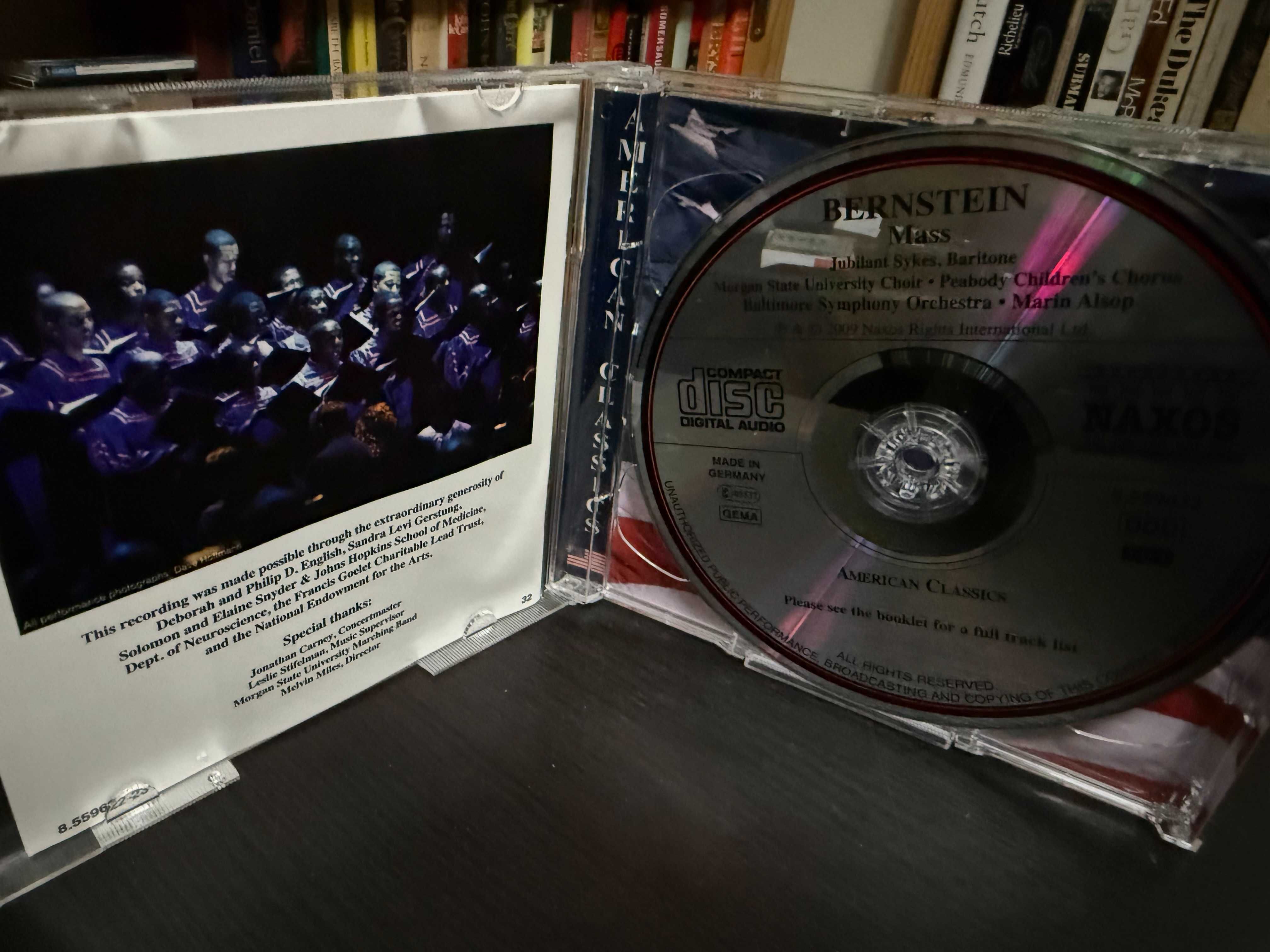 Bernstein – Mass – Jubilant Sykes, Baltimore Symphony Orc, Marin Alsop